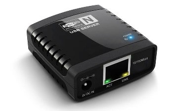 Sabrent USB 2.0 Server Sharedevice Network Hub PS-8697 ไดร์เวอร์