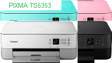 Canon PIXMA TS5353 ไดร์เวอร์เครื่องปริ้นและสแกนเนอร์